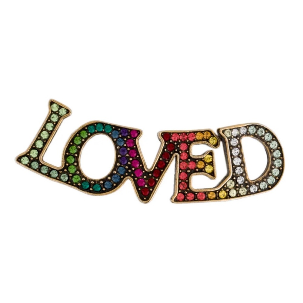 Authentic Gucci LOVED pierced ear cuff